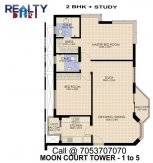 2 bhk layout moon court