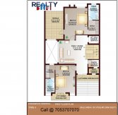 4 bhk 3850 sq ft KWO  floor plan b