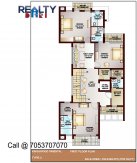 5 bhk 4700 sq ft floor plan b