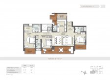 3 bhk floor plan-3011 sq ft