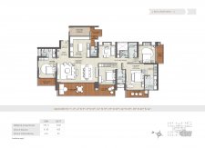 4 bhk floor plan-4145 sq ft