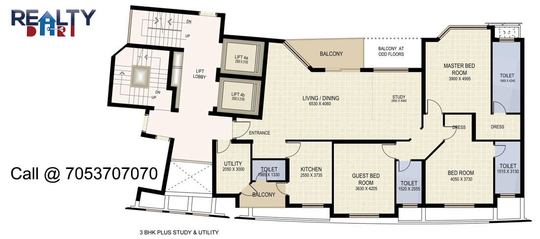 3 bhk 2100 sq ft floor plan star gold