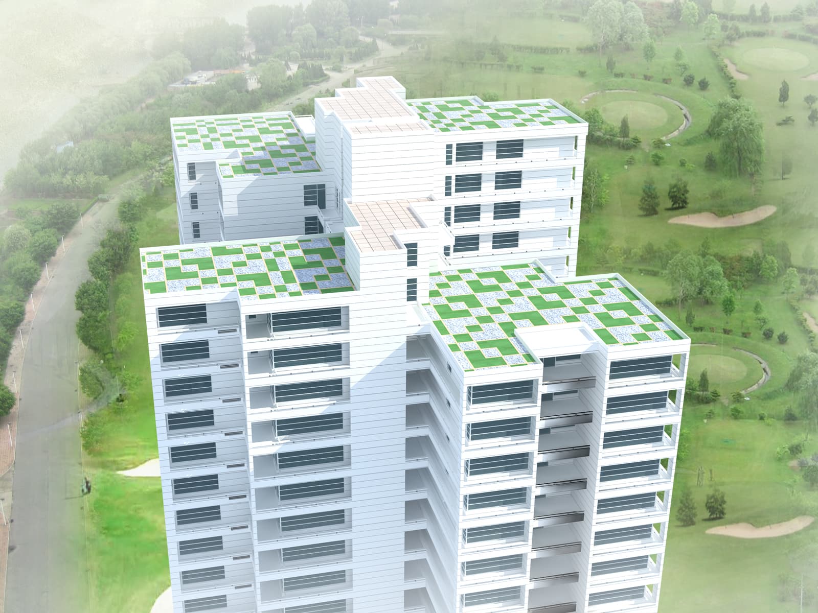 JAYPEE IMPERIAL COURT 4 bhk Golf/ Non Golf Units for Rent