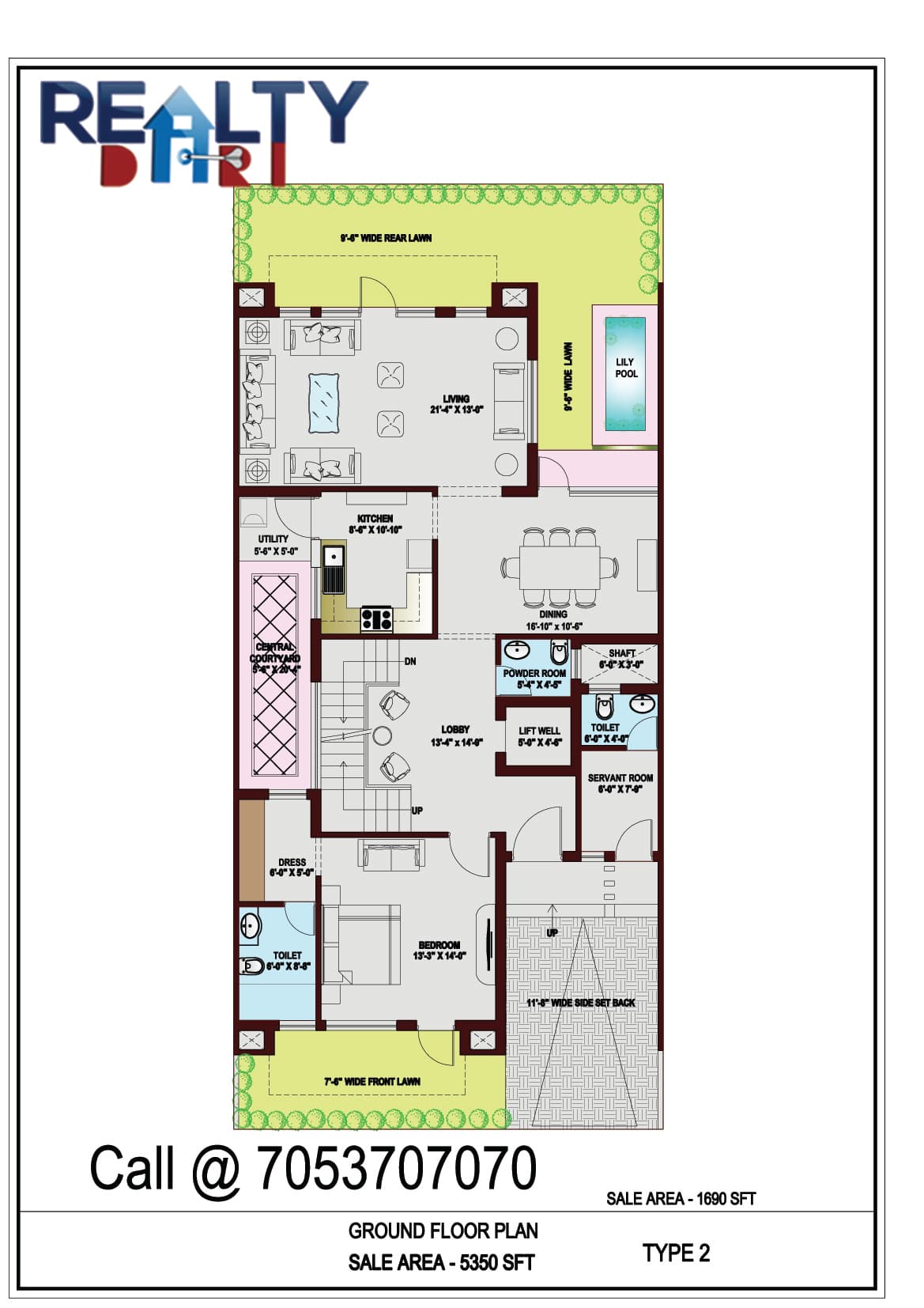 5 bhk 5350 sq ft with basement floor plan c