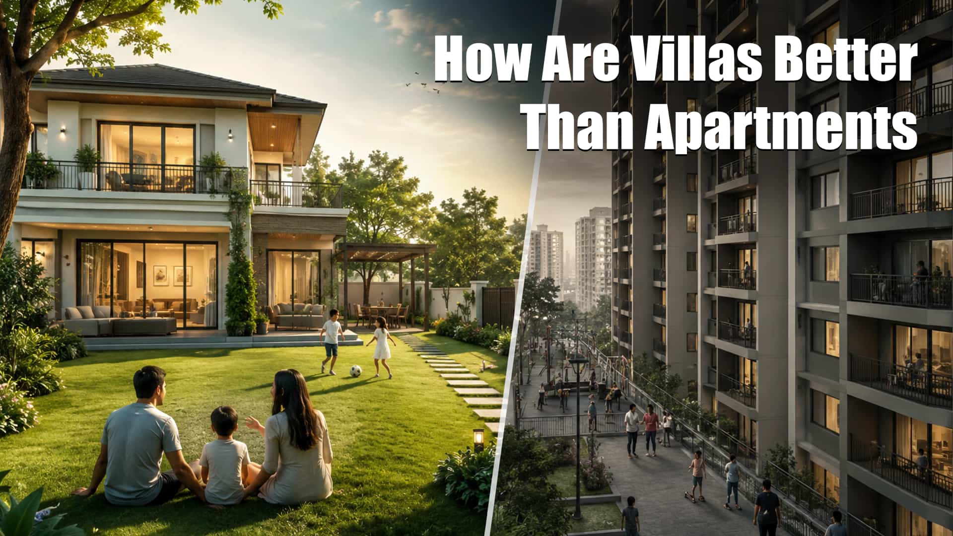 How Are Villas Better Than Apartments