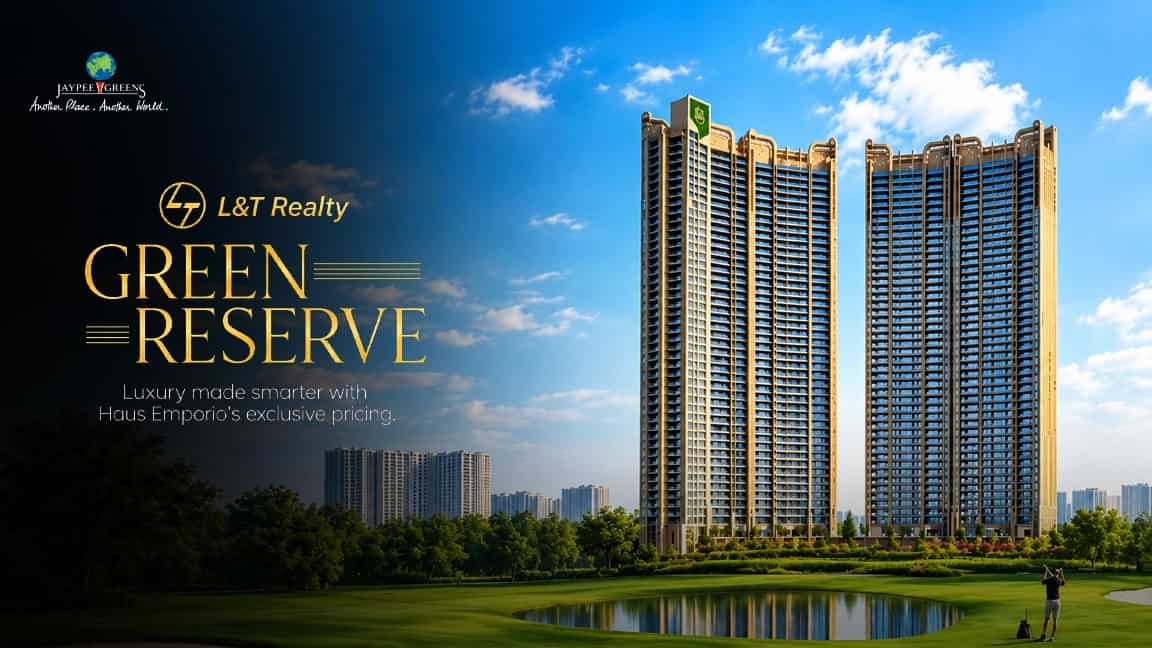 L&T Green Reserve luxury golf-facing apartments in Sector 128 Noida