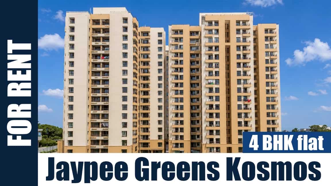 4 BHK Flat for Rent in Jaypee Greens Kosmos