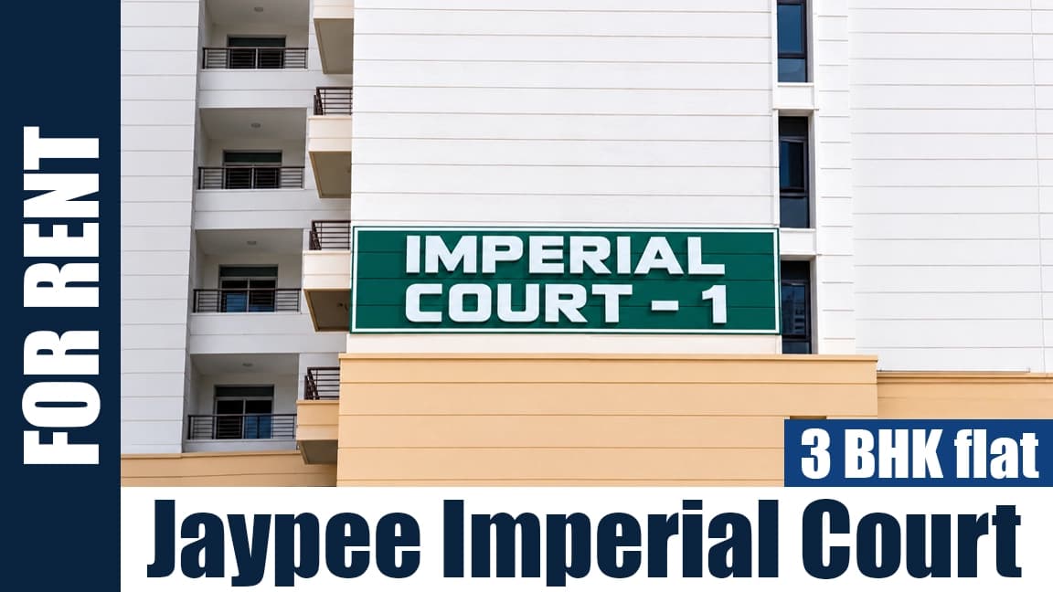 3 BHK Flat for Rent in Jaypee Imperial Court