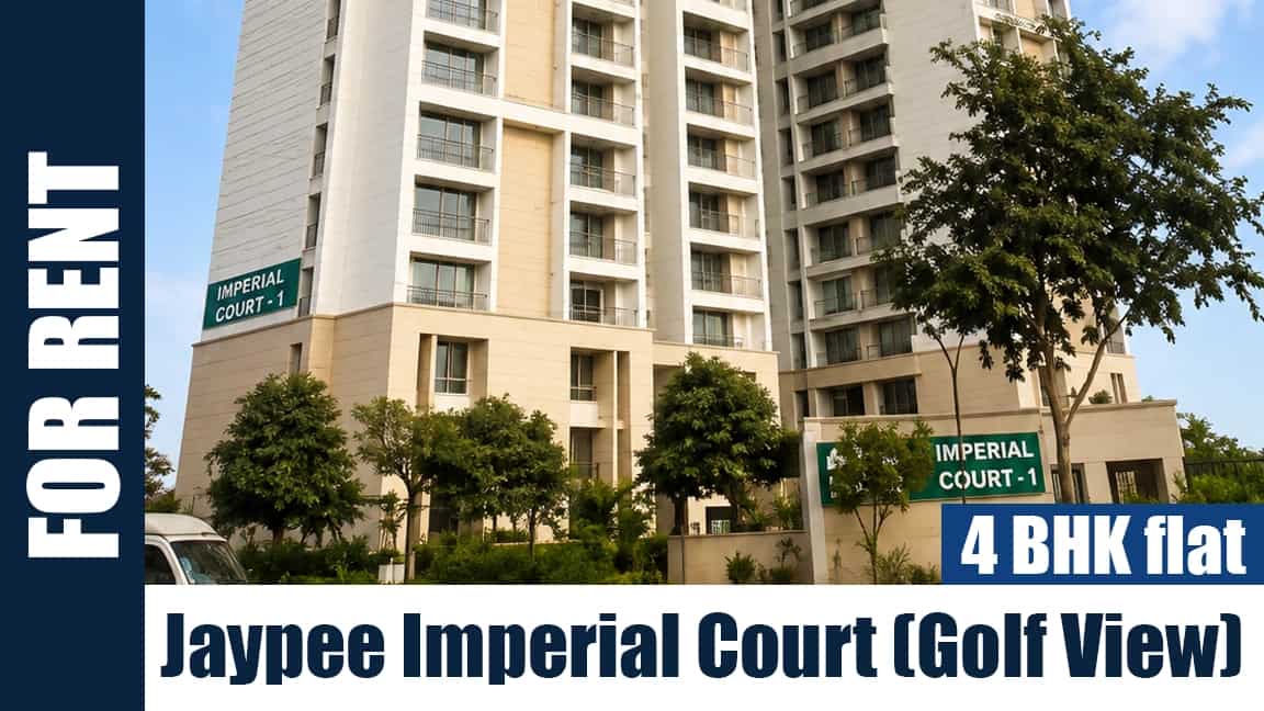 4 BHK Flat for Rent in Jaypee Imperial Court Golf View