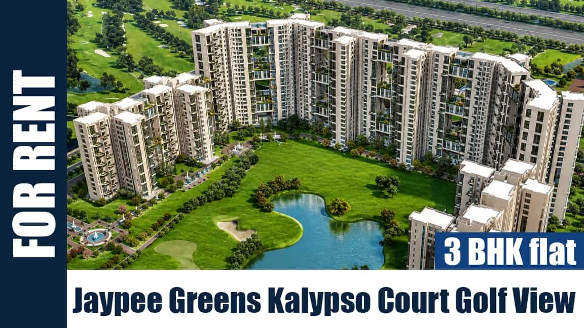 3 BHK Flat for Rent in Jaypee Greens Kalypso Court
