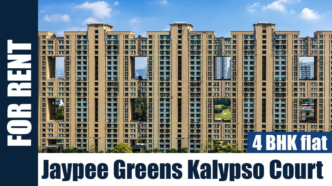 4 BHK Flat for Rent in Jaypee Greens Kalypso Court Golf View
