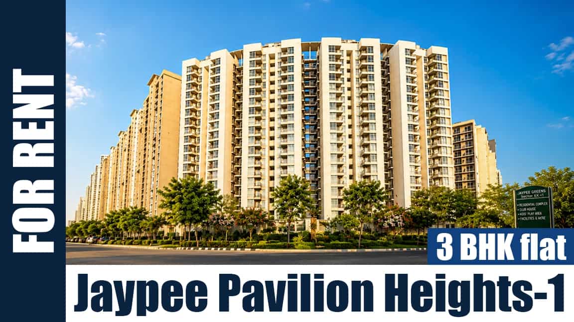 3 BHK Flat for Rent in Jaypee Pavilion Heights-1
