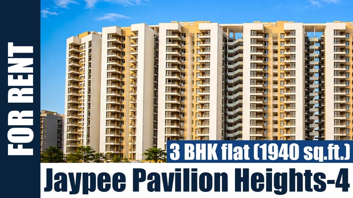 3 BHK Flat (1940 sq. Ft.) for Rent in Jaypee Pavilion Heights-4