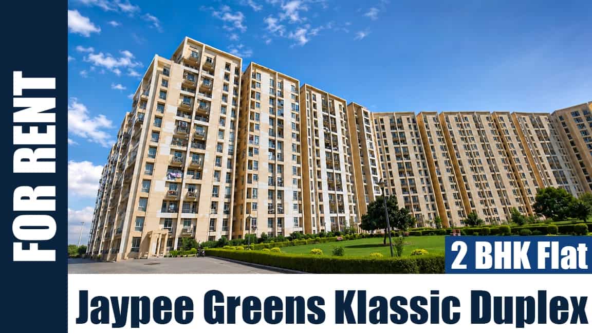 2 BHK Flat for Rent in Jaypee Greens Klassic Duplex