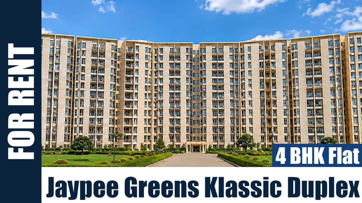 4 BHK Duplex for Rent in Jaypee Greens Klassic Duplex