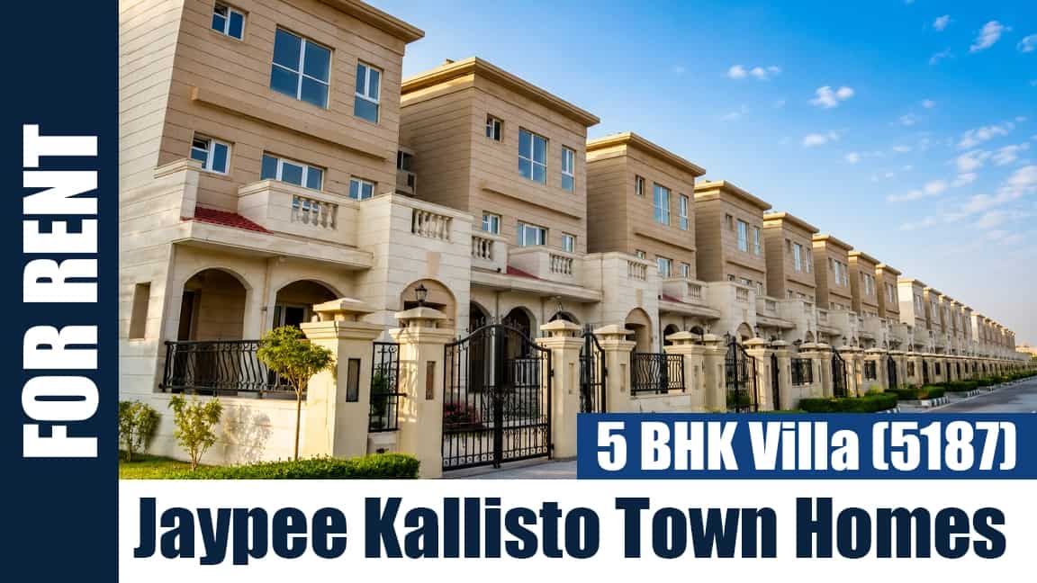 5 BHK Villa (5187) For Rent in Jaypee Kallisto Town Homes