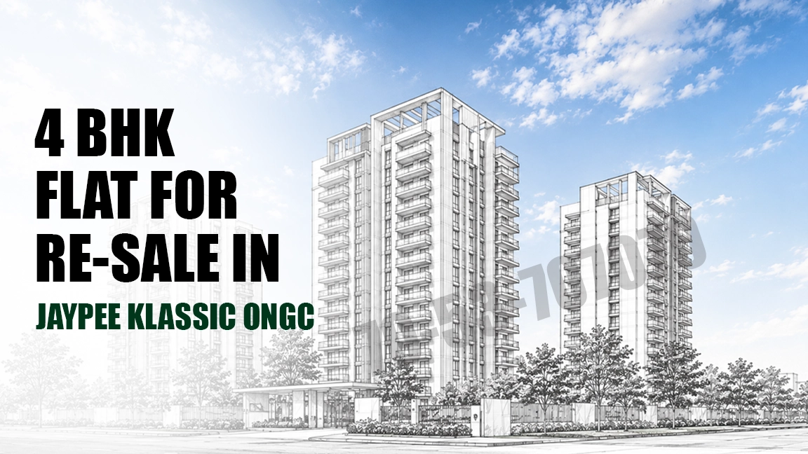 4 BHK Flat for Resale in Jaypee Klassic ONGC (KNG)