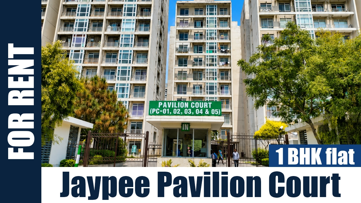 1 BHK Flat for Rent in Jaypee Pavilion Court