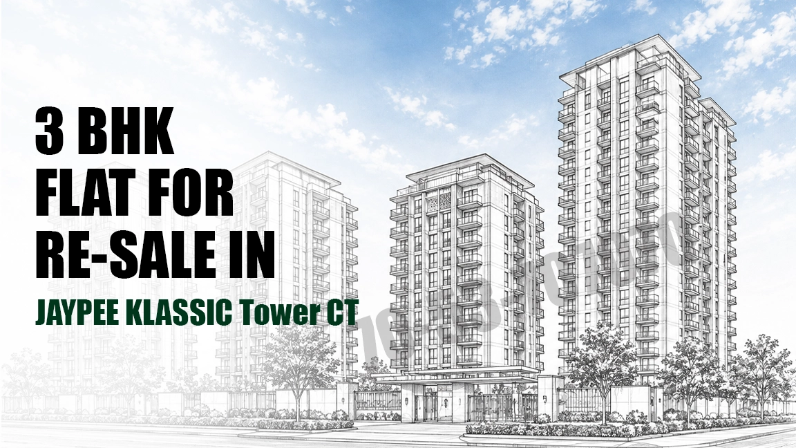 3 BHK Flat for Resale Jaypee Greens Klassic Tower C