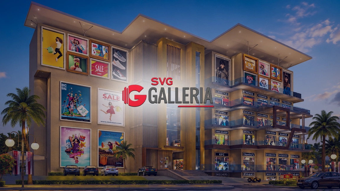 SVG Galleria commercial retail project in Sector 131 Jaypee Wish Town Noida