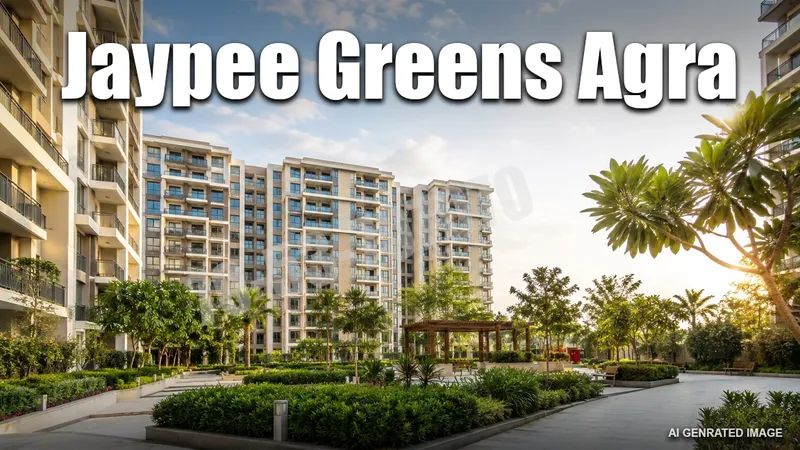 Jaypee Greens Agra residential plots in Kuberpur near Yamuna Expressway