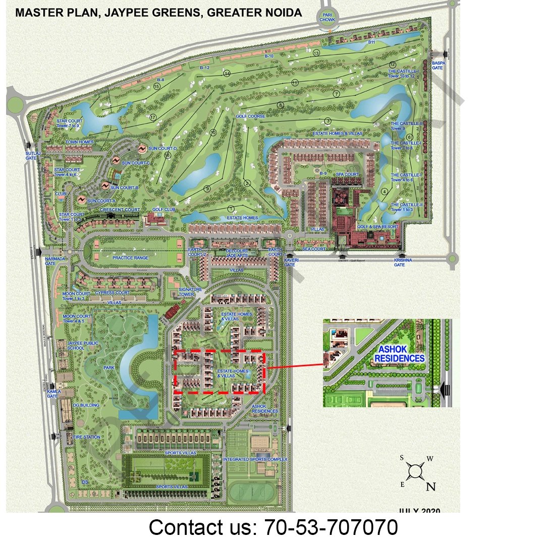 master plan ashok residences