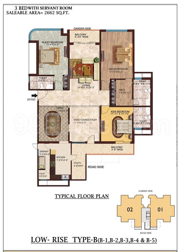 Jaypee Greens Aman Sector 151 Noida 2 and 3 BHK ready to move apartments